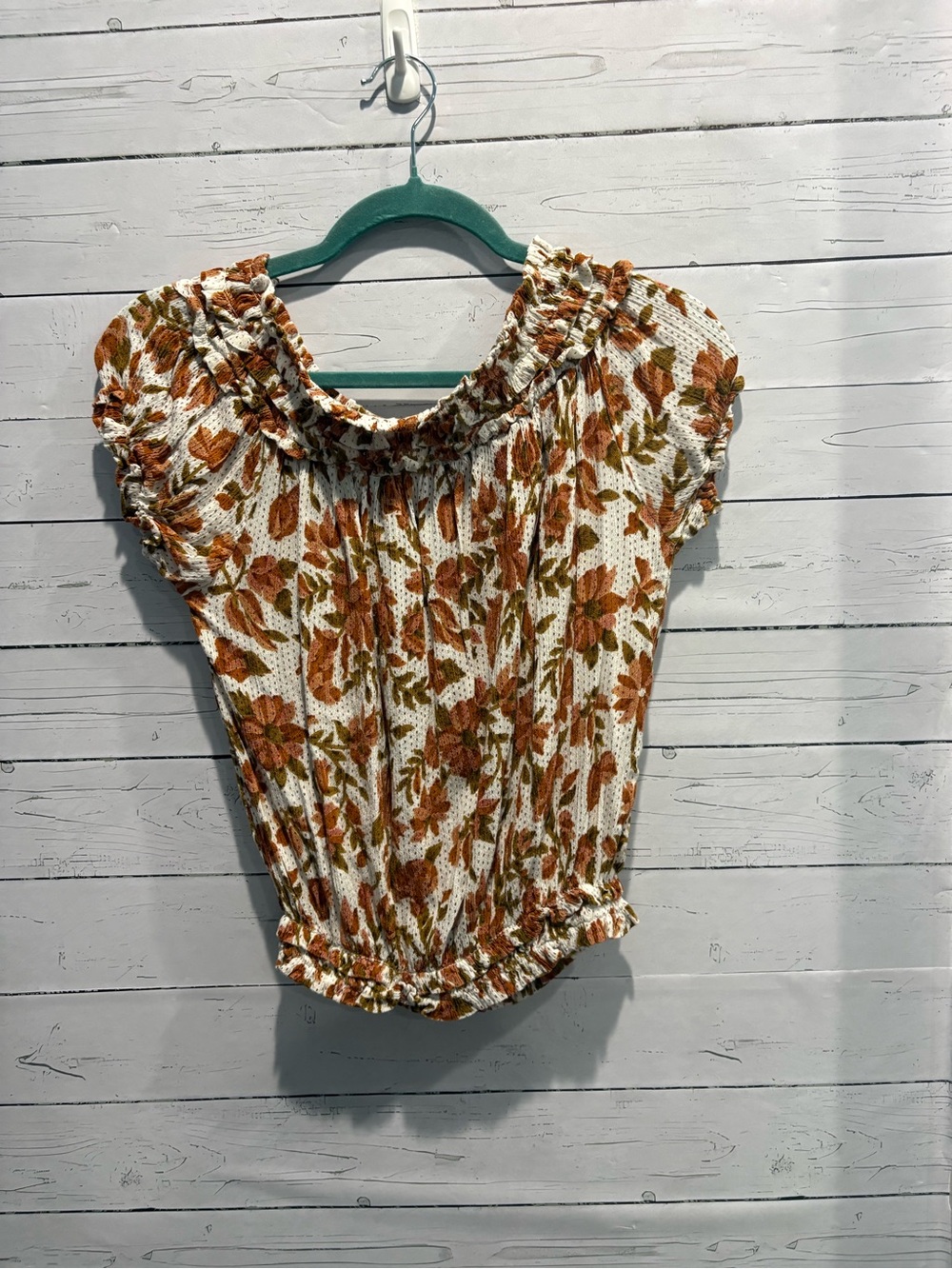 Free People Off the Shoulder Top - Picture 2 of 5